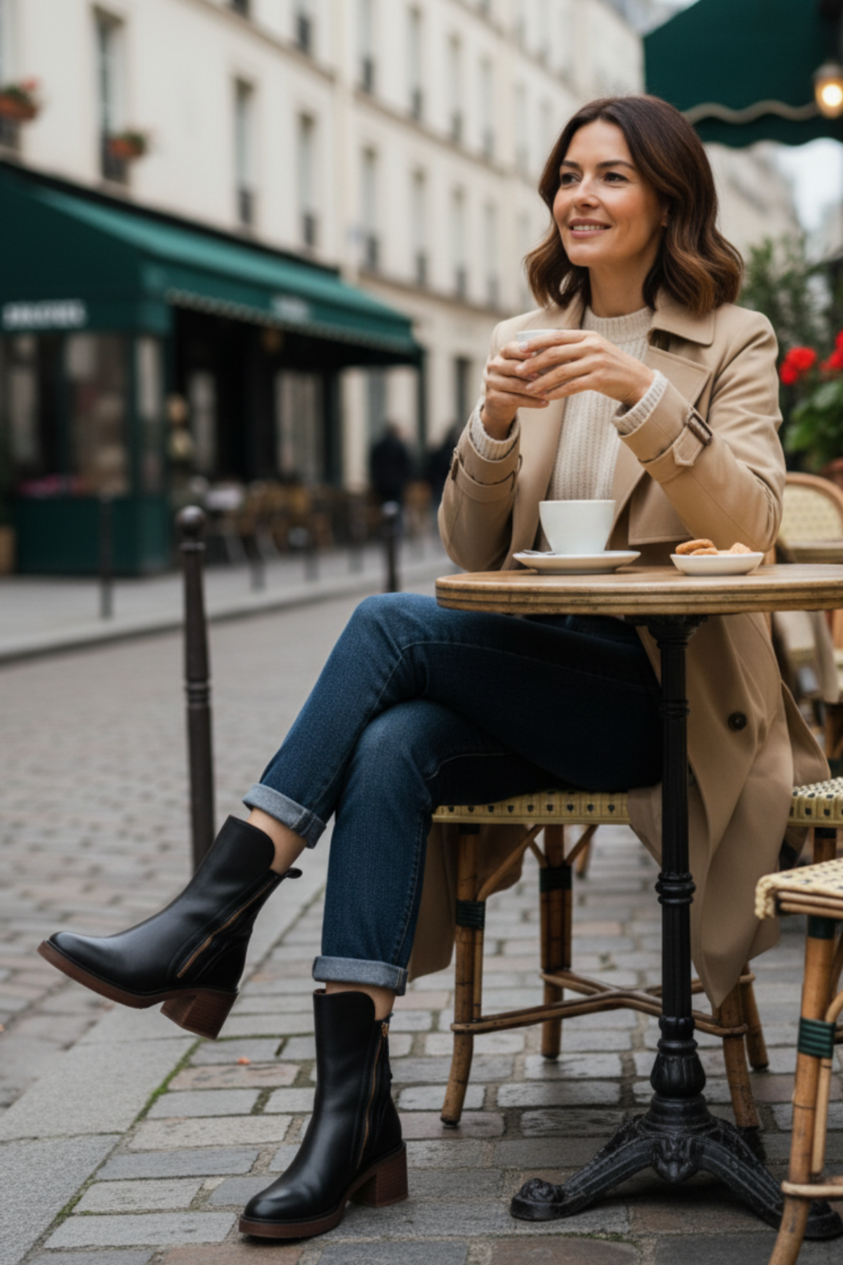 Alba™ | Botas con Tacón Cuadrado