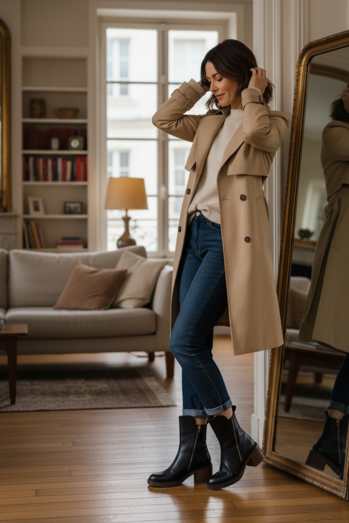 Alba™ | Botas con Tacón Cuadrado