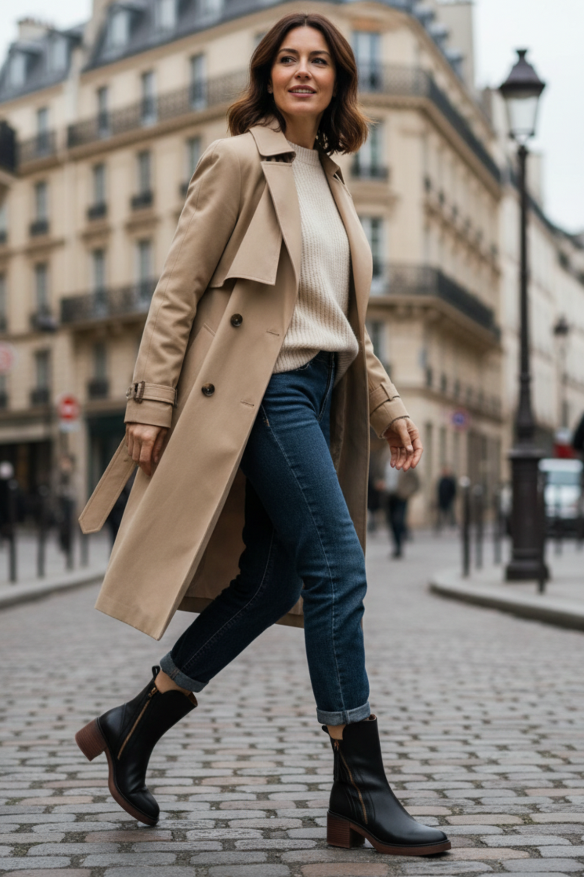 Alba™ | Botas con Tacón Cuadrado