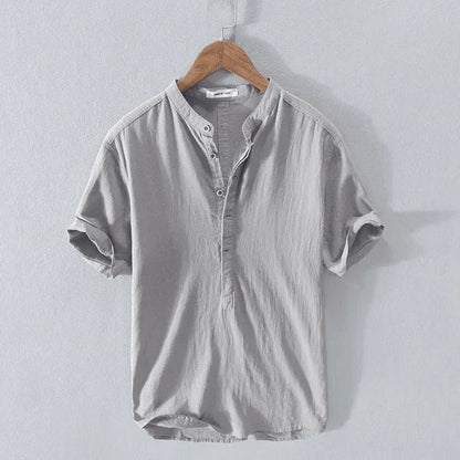 Guillermo™ - Camisa celeste con diseño limpio y exclusivo