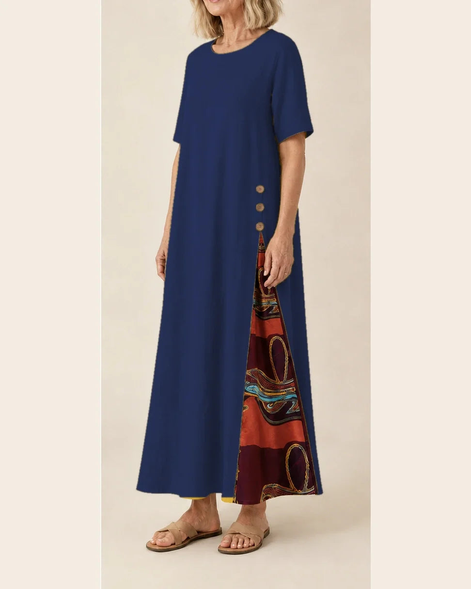 María™ | Vestido elegante y casual de lino