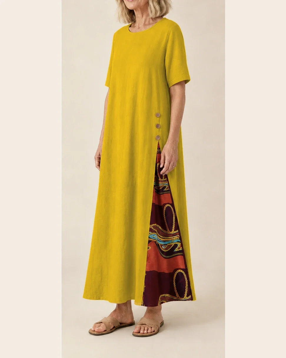 María™ | Vestido elegante y casual de lino