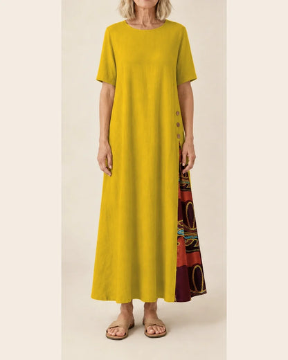 María™ | Vestido elegante y casual de lino