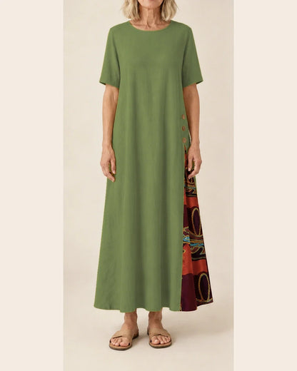 María™ | Vestido elegante y casual de lino
