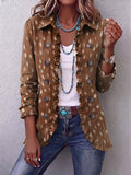 Ninfa™ | Chaqueta con Estampado Animal y Volantes