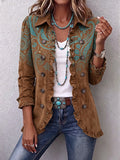 Marcela™ | Chaqueta con Estampado Cachemir y Volantes