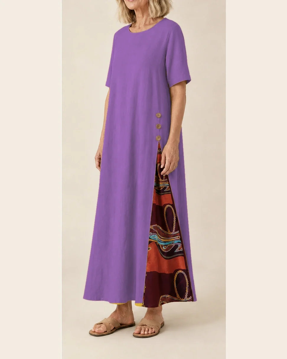 María™ | Vestido elegante y casual de lino