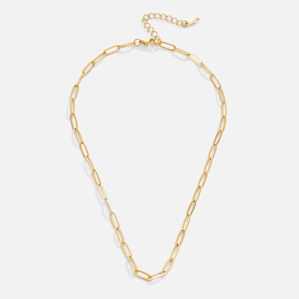 Collier à Chaîne Classique avec Clip