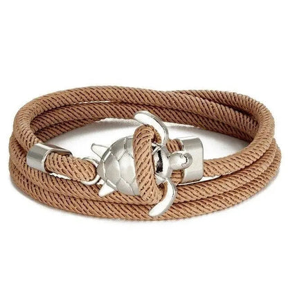 Bracelet en Tortue de Mer Fait Main
