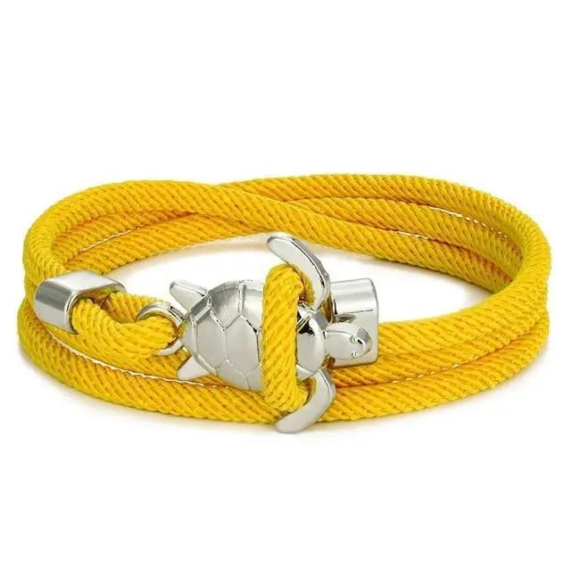Bracelet en Tortue de Mer Fait Main