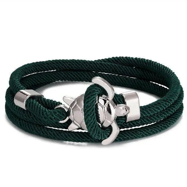 Bracelet en Tortue de Mer Fait Main