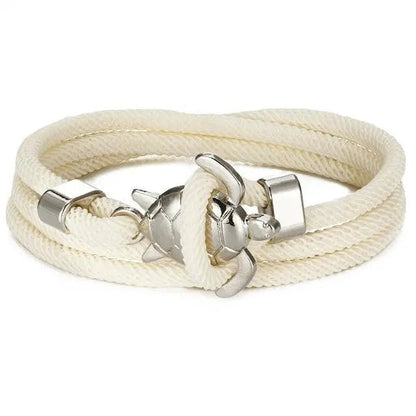 Bracelet en Tortue de Mer Fait Main