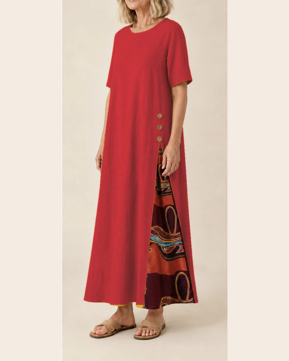 María™ | Vestido elegante y casual de lino
