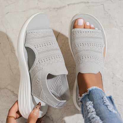 Serena™ | Sandalias de mujer con plataforma de material transpirable