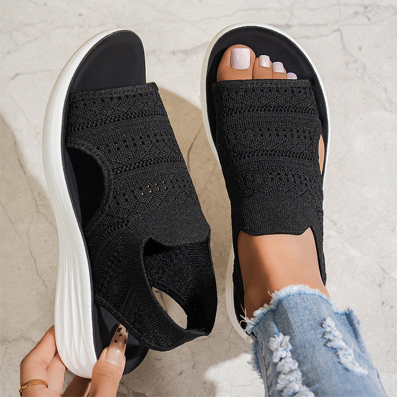 Serena™ | Sandalias de mujer con plataforma de material transpirable