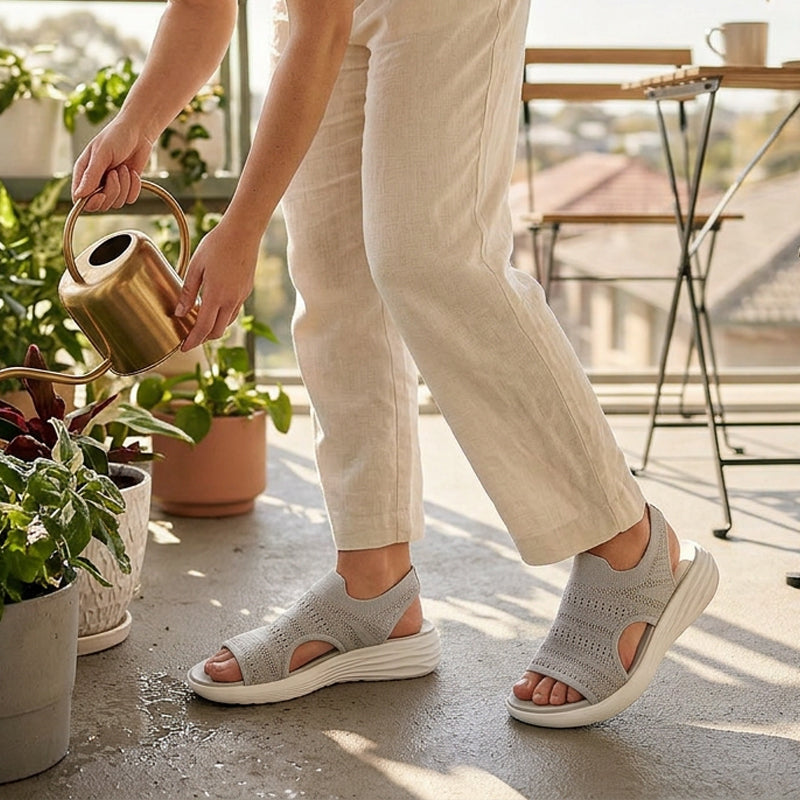Serena™ | Sandalias de mujer con plataforma de material transpirable
