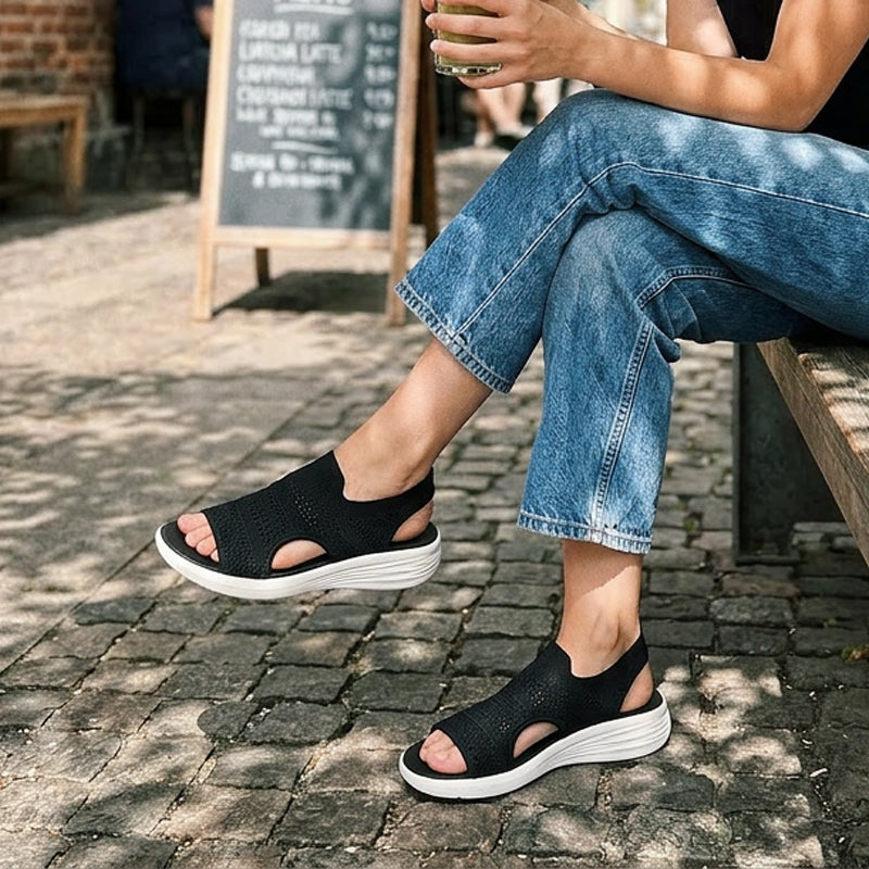 Serena™ | Sandalias de mujer con plataforma de material transpirable