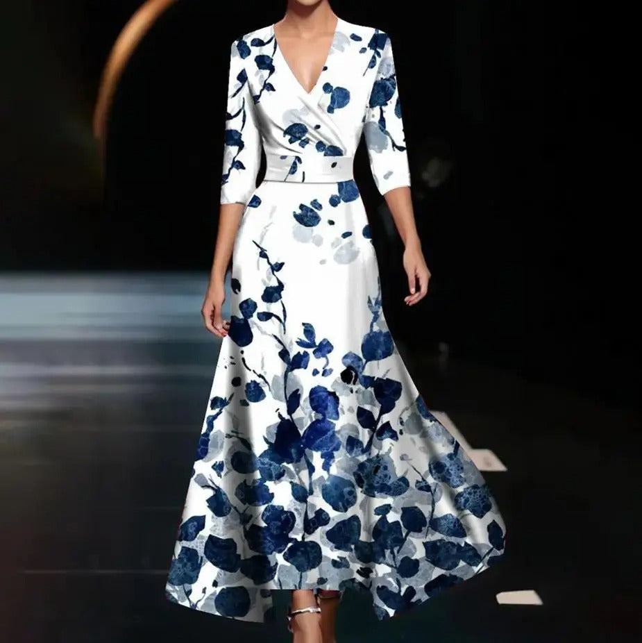 Vestido Paula™ | Detalle floral que potencia tu belleza